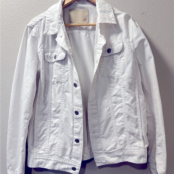 Ag Adriano Goldschmied Jackets & Blazers - AG Goldschmied Robyn White Jean Jacket~ Size Small .